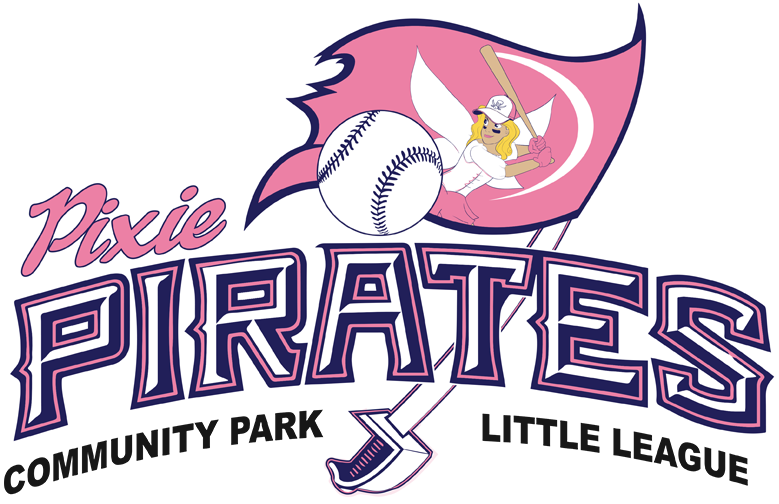 Pixie Pirates Baseball Logo